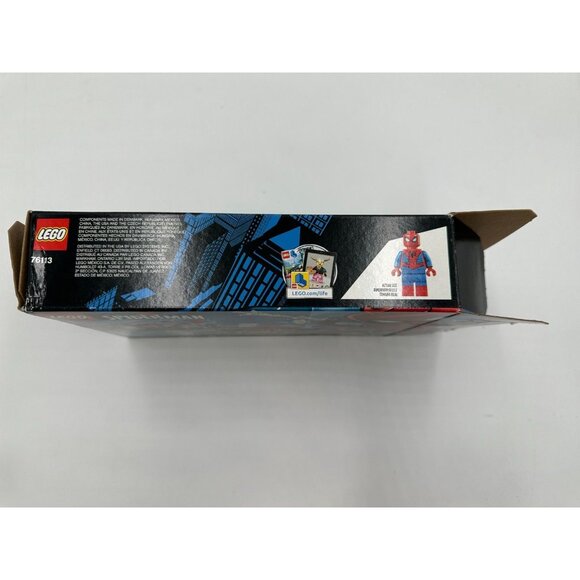 EMPTY BOX ONLY - LEGO 76113 Marvel Super Heroes Spider-Man Bike Rescue (235 pcs) - Picture 4 of 12